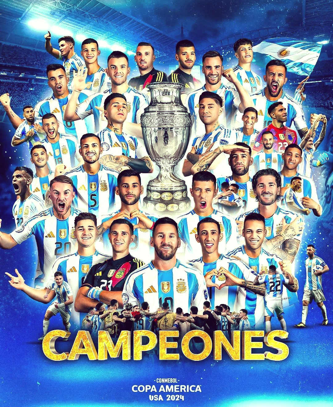 包含阿圭罗领衔阿根廷国家队出征南美洲杯，期待再创辉煌的词条